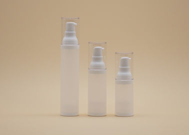 खाली प्लास्टिक वायुहीन पंप की बोतलें कॉस्मेटिक पैकेजिंग स्थिर प्रदर्शन