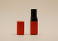 ग्लॉसी ब्लैक इनर बोतल के साथ स्क्वायर शेप मैट रेड लिप बाम ट्यूब 4.5 जी