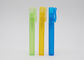 पीली क्लिप टाइप पीपी रीफिलेबल प्लास्टिक स्प्रे बॉटल 10ml फ्रॉस्टेड बॉडी