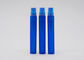 5ml 8ml 10ml फ्रॉस्टेड स्प्रे बोतल ब्लू पेन शेप प्लास्टिक परफ्यूम एटमाइज़र