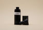 कॉस्मेटिक पीपी प्लास्टिक वायुहीन स्प्रे बोतल, काली 15 मिलीलीटर वायुहीन पंप की बोतलें