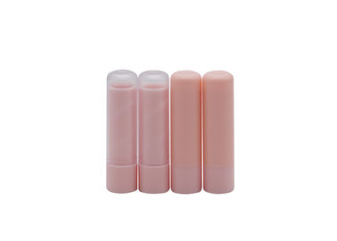 गुलाबी पैकेजिंग बोतल ट्यूब कस्टम होंठ बाम पीपी सामग्री के 4g ट्यूब