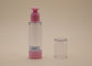 गुलाबी रंग 80 मिलीलीटर के रूप में वायुहीन स्प्रे बोतल हल्के पर्यावरण के अनुकूल