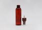 50 मिलीलीटर खाली सिलेंडर प्लास्टिक साफ़ डार्क रेड फाइन मिस्ट कॉस्मेटिक स्प्रे बोतल
