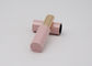 ISO9001 गुलाबी एल्यूमीनियम लिप बाम कंटेनर रंग छिड़काव सतह