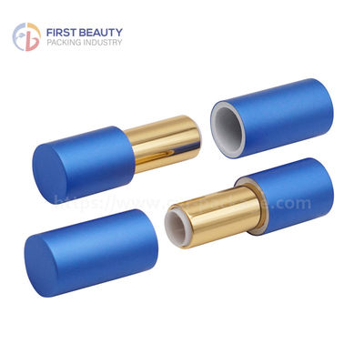 कस्टम डिजाइन गोल खाली लिपस्टिक कंटेनर 3.8g क्षमता और स्नैप ऑन शैली के साथ