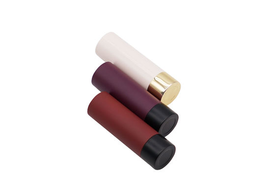 कॉस्मेटिक कलर स्प्रेइंग 3.5 मिली एल्युमिनियम लिप बाम ट्यूब