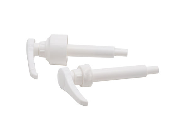 10cc व्हाइट पीपी प्लास्टिक कॉफी सिरप पंप डिस्पेंसर गैर विषैले सामग्री