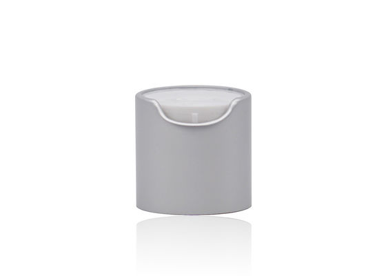 उभरा हुआ लोगो के साथ यूवी कोटिंग एल्यूमिनियम 24/420 डिस्क टॉप क्लोजर