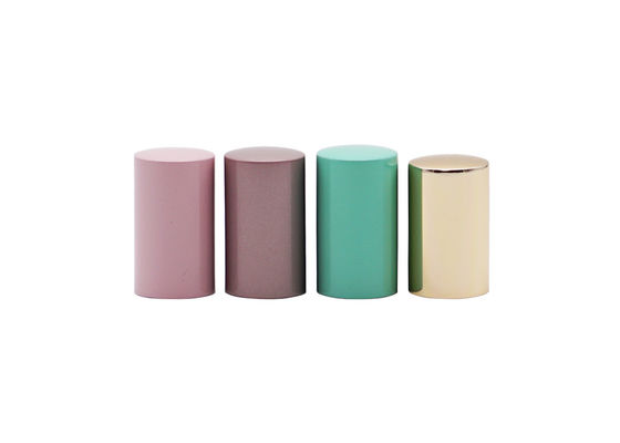 आसान ओपन एंड परफ्यूम बॉटल लिड्स कवर स्मूथ एल्युमिनियम पीपी