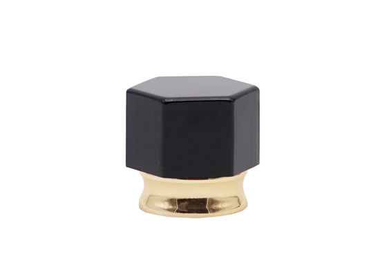 हेक्सागोन एल्युमिनियम परफ्यूम बॉटल कैप FEA15mm हाई सील