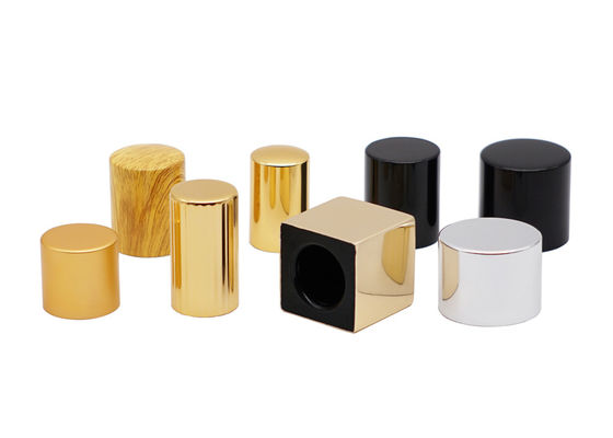 प्लास्टिक इत्र की बोतल कैप्स 11.2g एल्यूमीनियम चुंबकीय के साथ