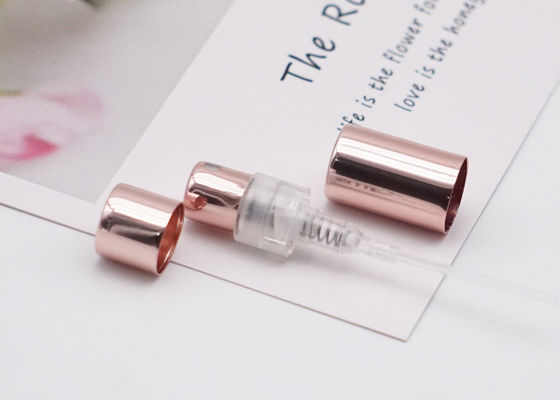 कॉलर फाइन मिस्ट के साथ एल्यूमिनियम परफ्यूम स्प्रे पंप