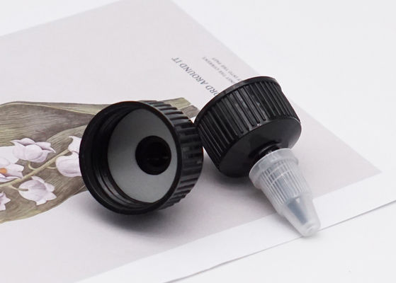 24mm प्लास्टिक स्क्रू कैप्स ट्विस्ट टॉप लॉन्ग नोजल फॉर बॉटल स्मूथ क्लोजर