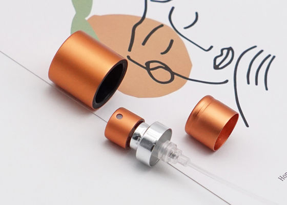 कॉलर के साथ एल्यूमीनियम बोतल इत्र समेटना पंप धुंध स्प्रे Fea 15 मिमी